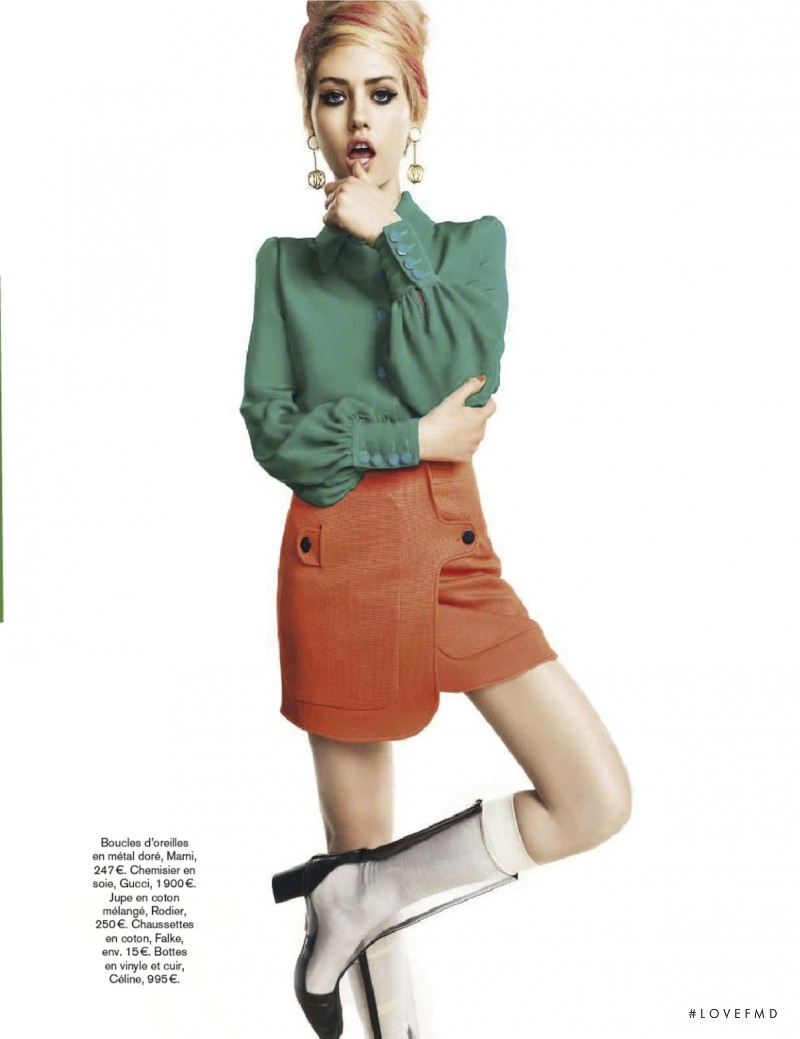 Charlotte Free featured in Twist & Shout, March 2013