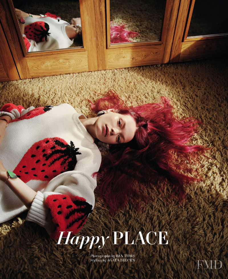Louise Robert featured in Happy Place, January 2022