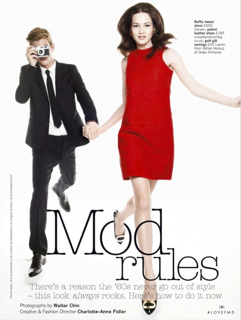 Lena Lomkova featured in Mod Rules, March 2013