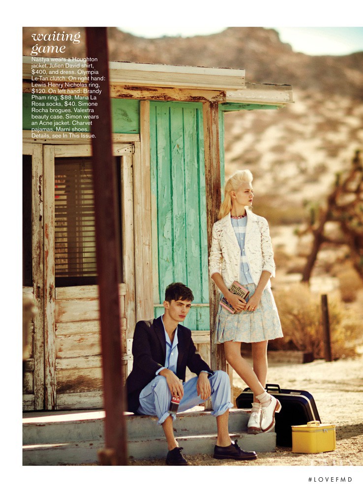 Nastya Kusakina featured in On The Road, March 2013