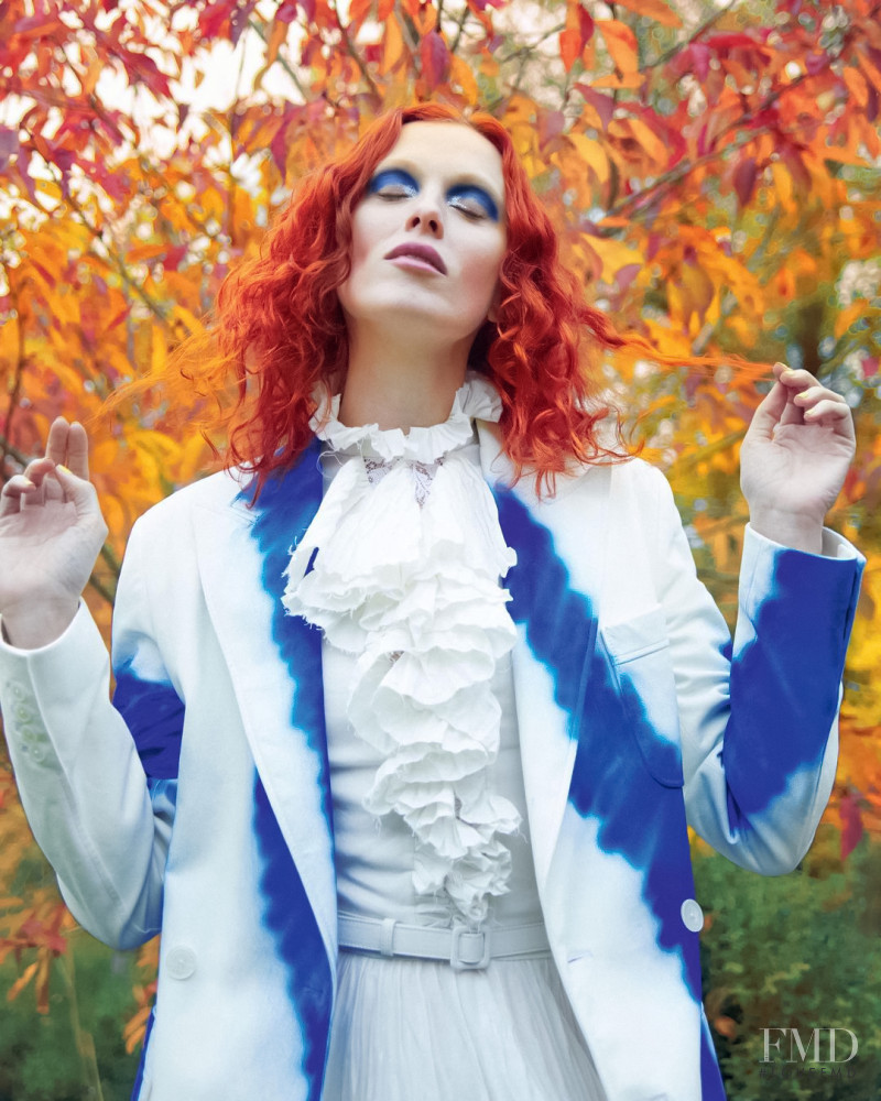 Karen Elson featured in Brighter Future, February 2022