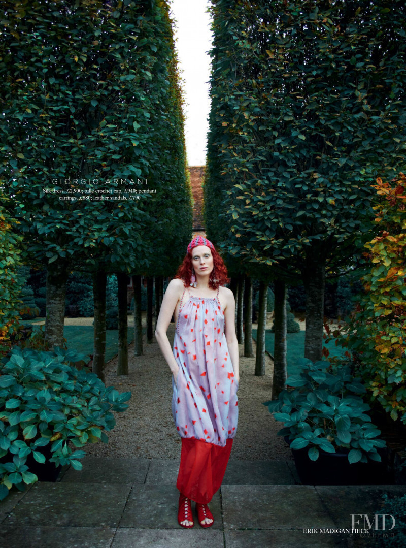 Karen Elson featured in Brighter Future, February 2022