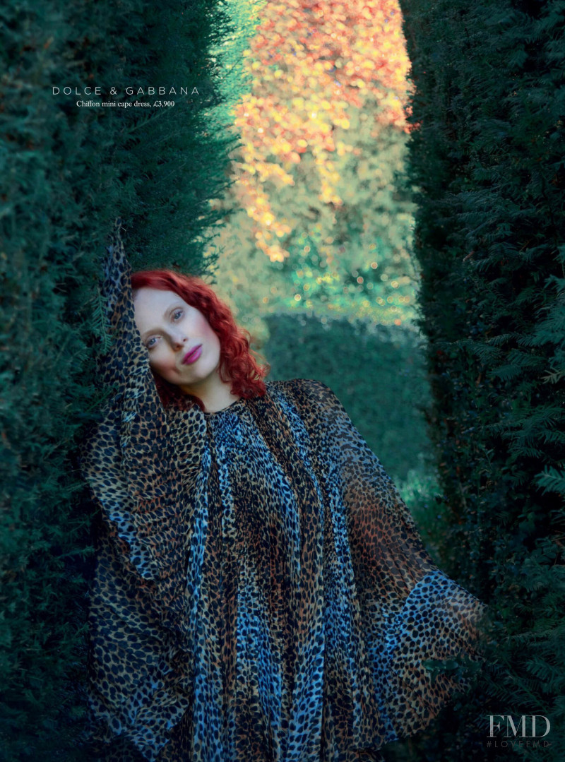 Karen Elson featured in Brighter Future, February 2022