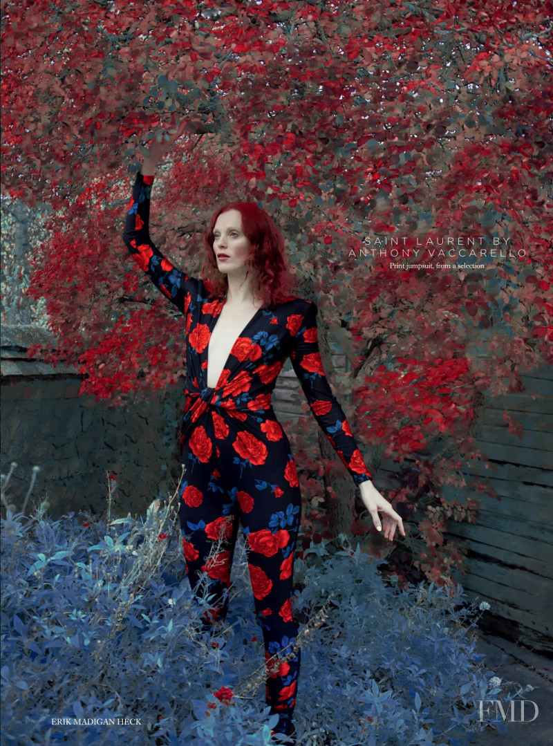 Karen Elson featured in Brighter Future, February 2022