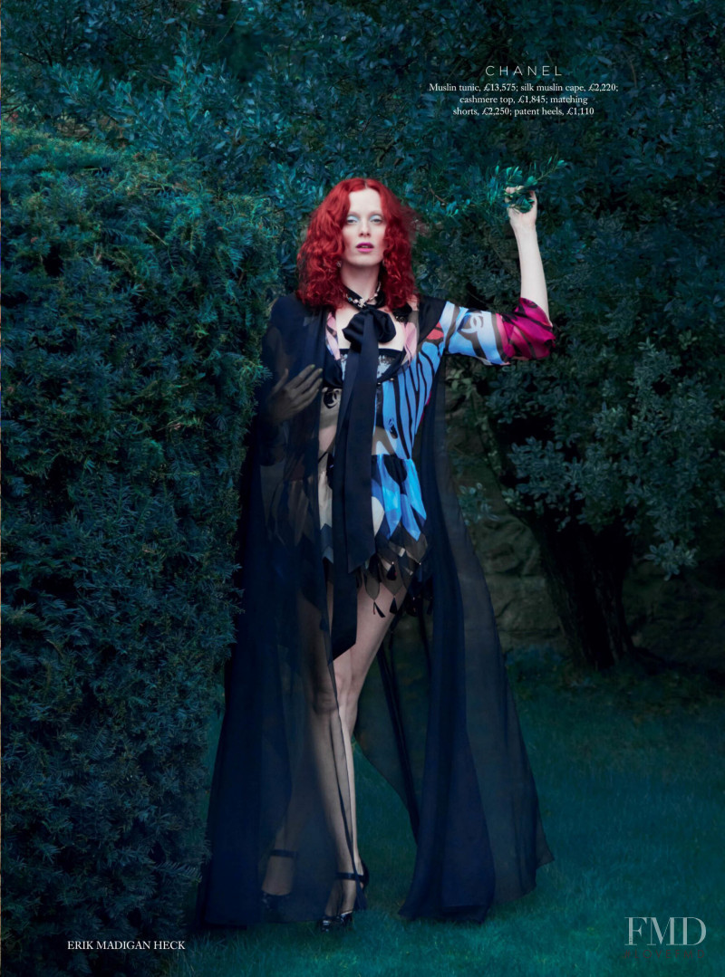 Karen Elson featured in Brighter Future, February 2022