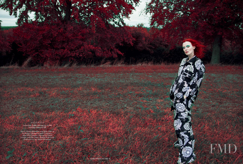 Karen Elson featured in Brighter Future, February 2022