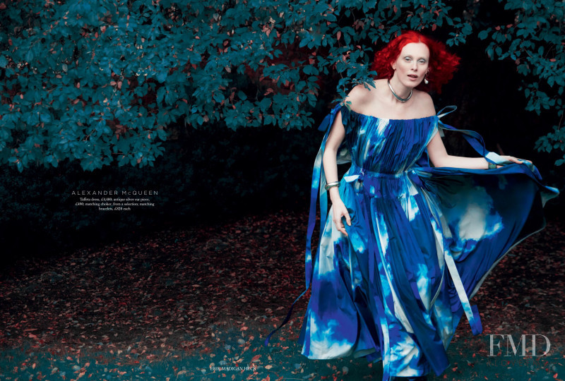 Karen Elson featured in Brighter Future, February 2022