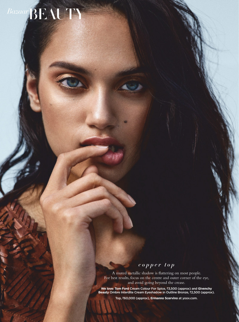 Dalianah Arekion featured in Bazaar Beauty: Shining Star, October 2019