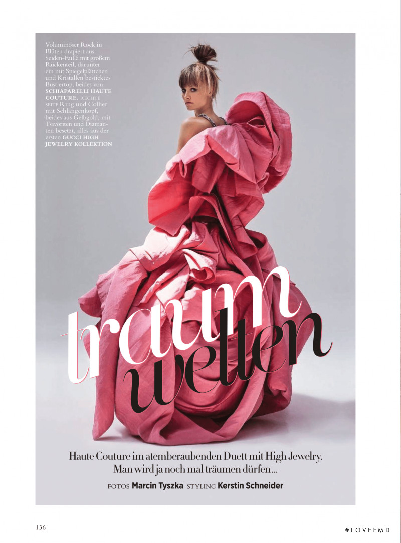 Klara Kristin featured in Traum Welten, December 2019