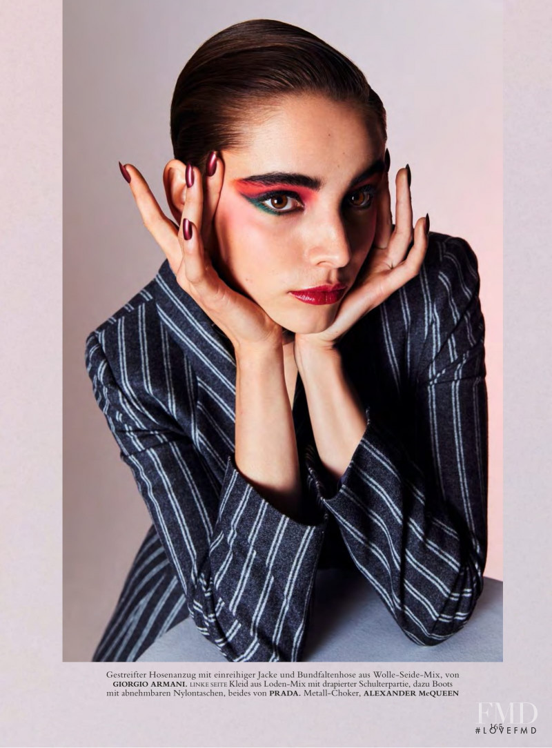 Romy Schönberger featured in Material Girl, September 2019