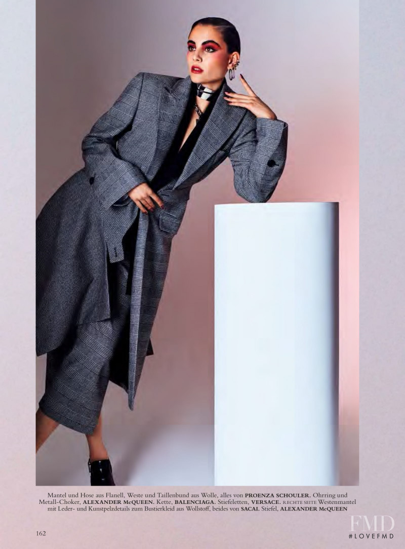 Romy Schönberger featured in Material Girl, September 2019