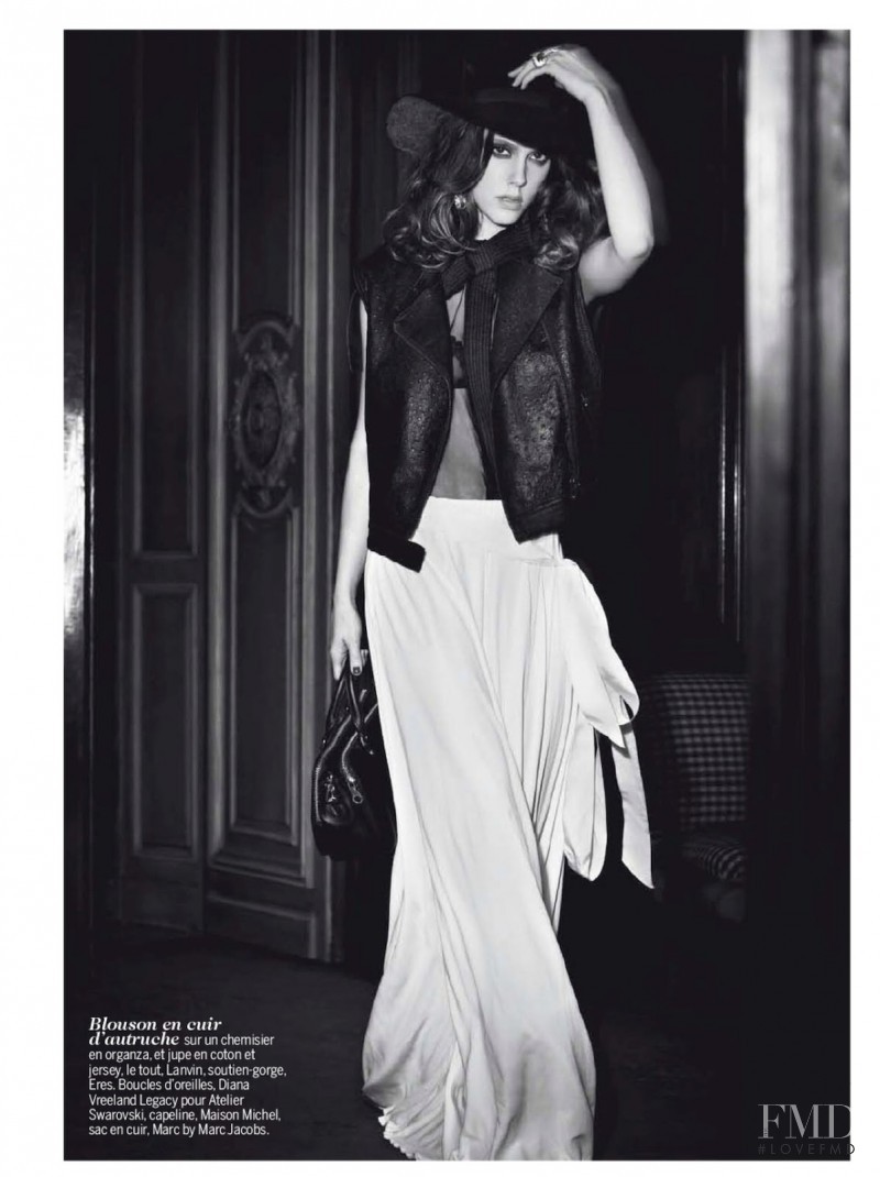 Raquel Nave featured in L\'Esprit Rockmantique, March 2013