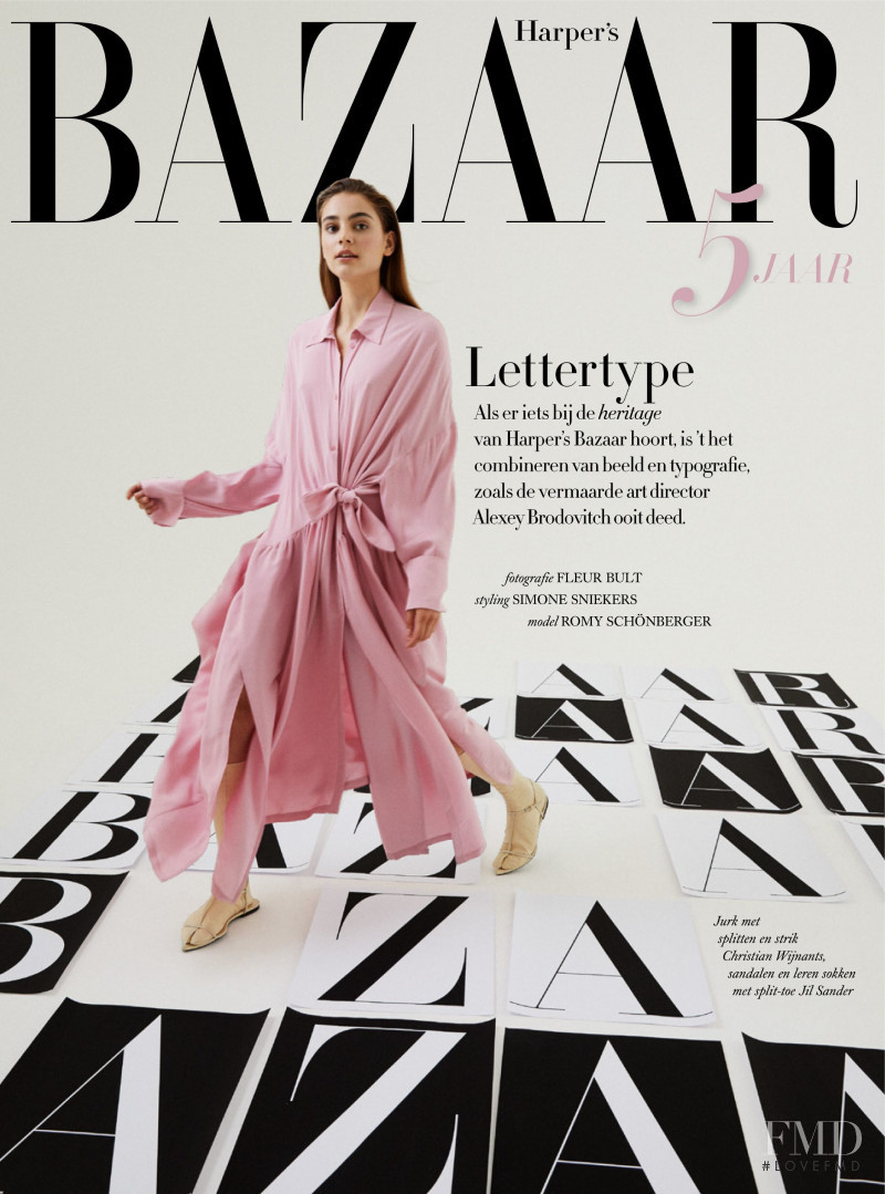 Romy Schönberger featured in Lettertype, September 2019