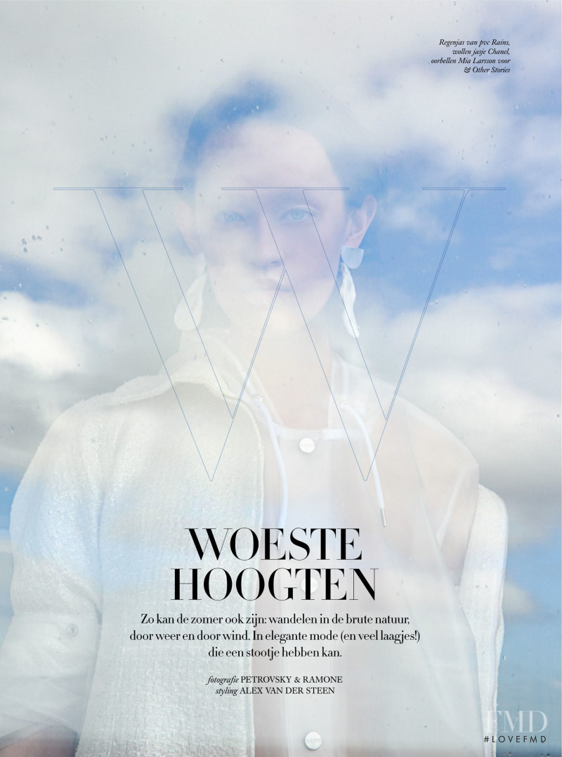 Elizabeth Davison featured in Woeste Hoogten, June 2019