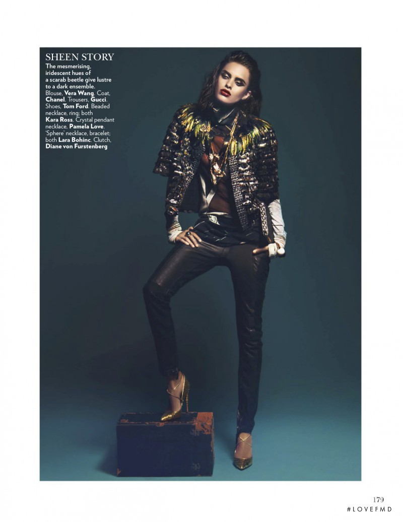 Lakshmi Menon featured in High Gloss, February 2013