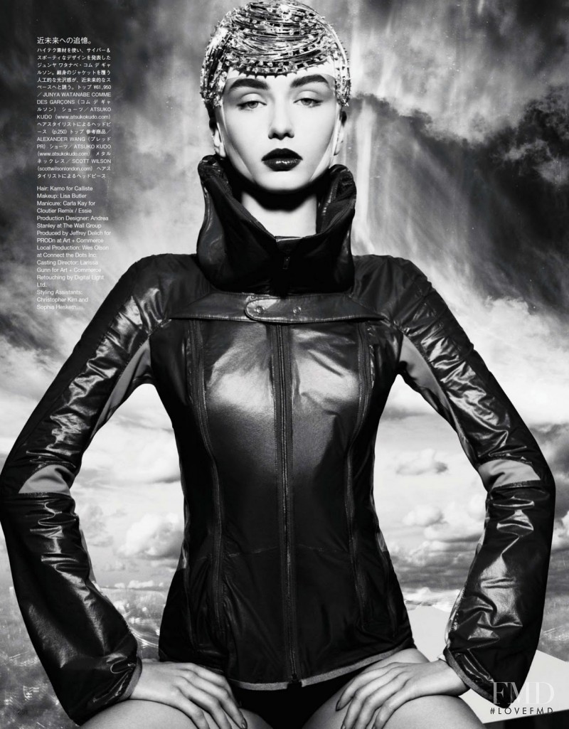 Andreea Diaconu featured in The Extreme Sports, March 2013