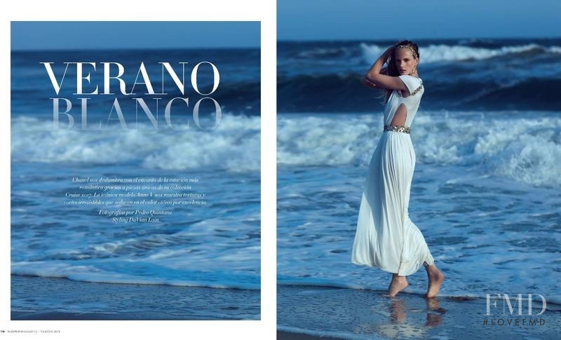 Anne Vyalitsyna featured in White Summer, July 2018