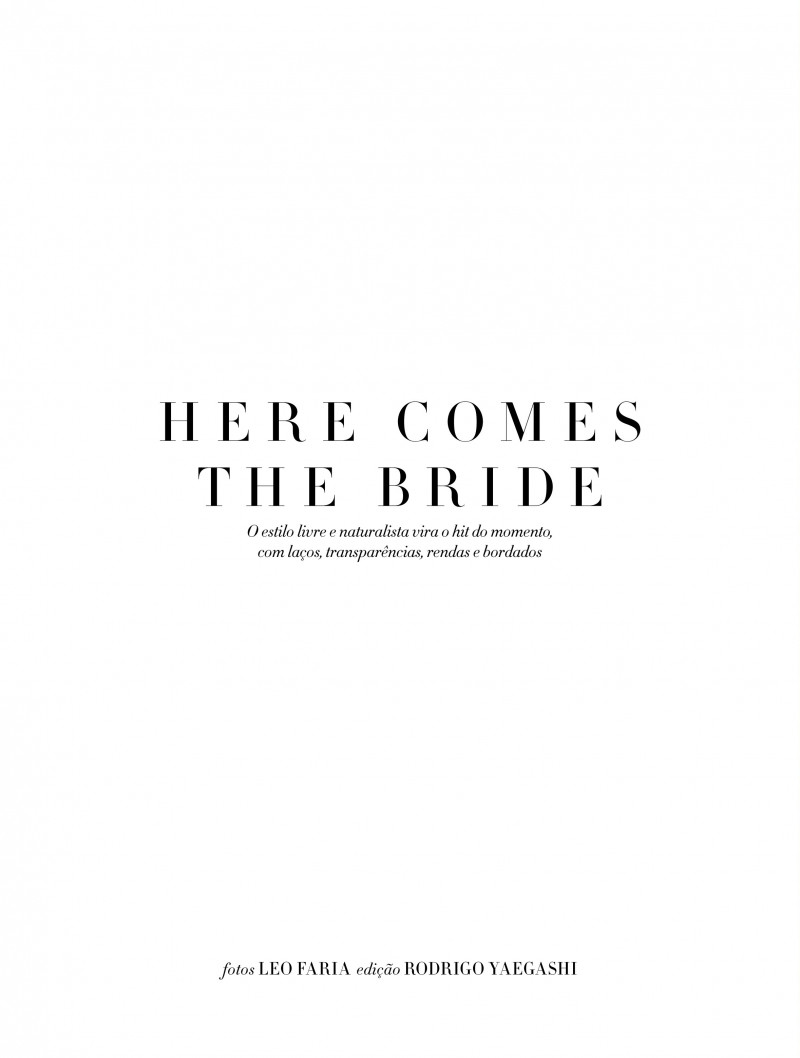 Here Comes The Bride, July 2018