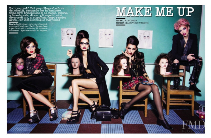 Stella Maxwell featured in Make Me Up, November 2013