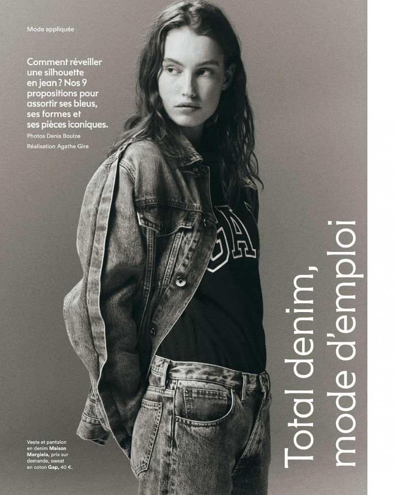 Laura Bogesvang Sorensen featured in Total Denim, Mode D\'Emploi, May 2020
