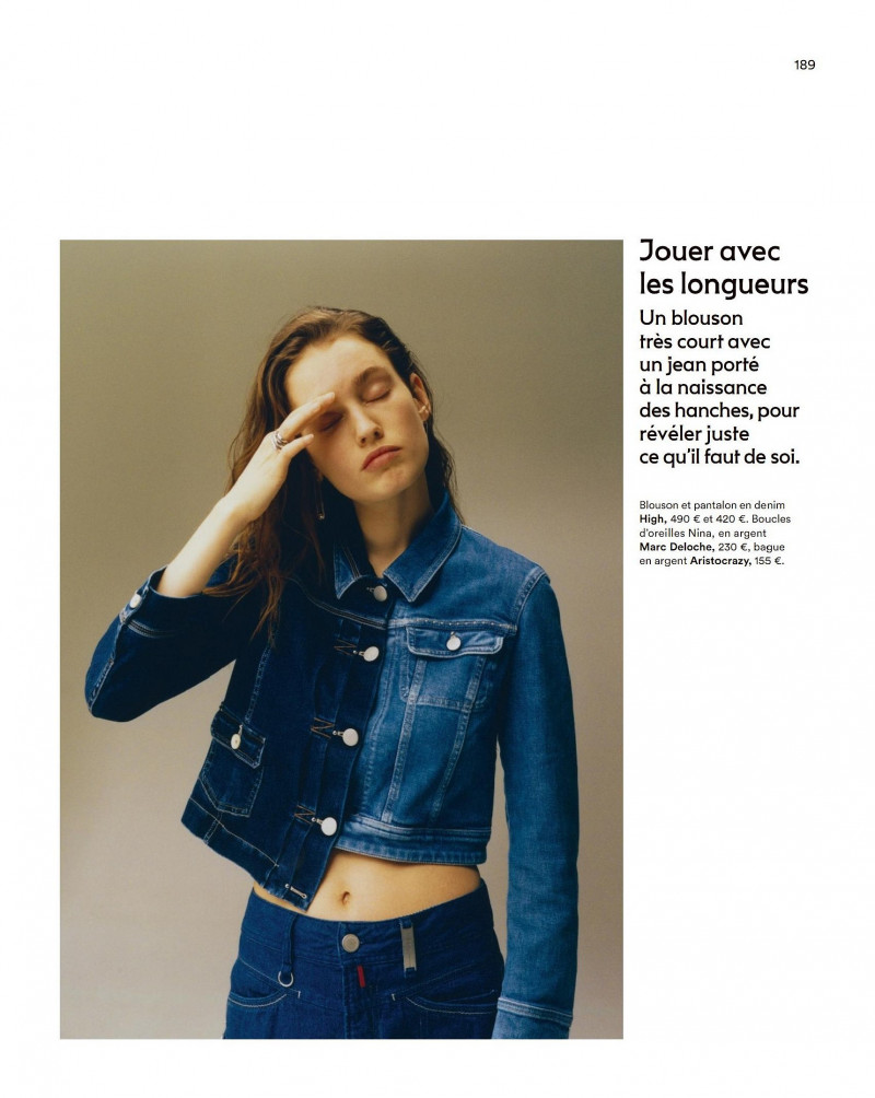 Laura Bogesvang Sorensen featured in Total Denim, Mode D\'Emploi, May 2020