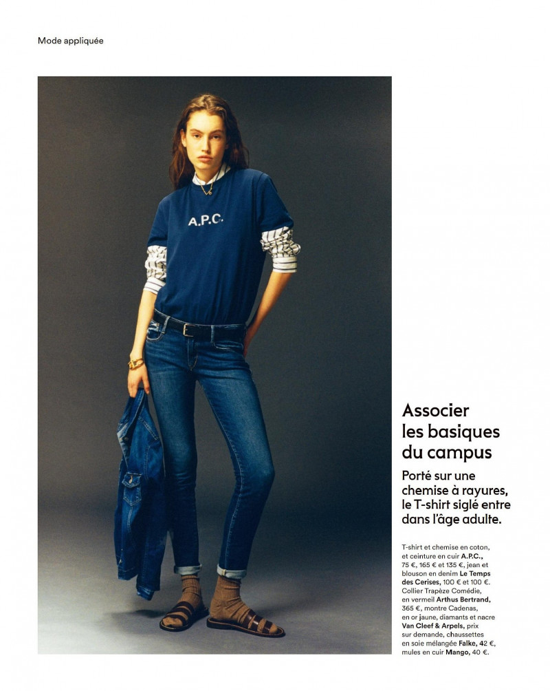 Laura Bogesvang Sorensen featured in Total Denim, Mode D\'Emploi, May 2020