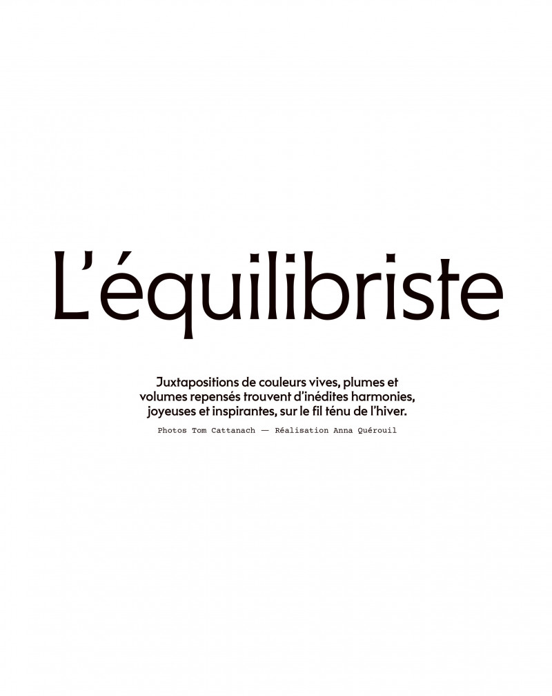 L\'equilibriste, January 2020