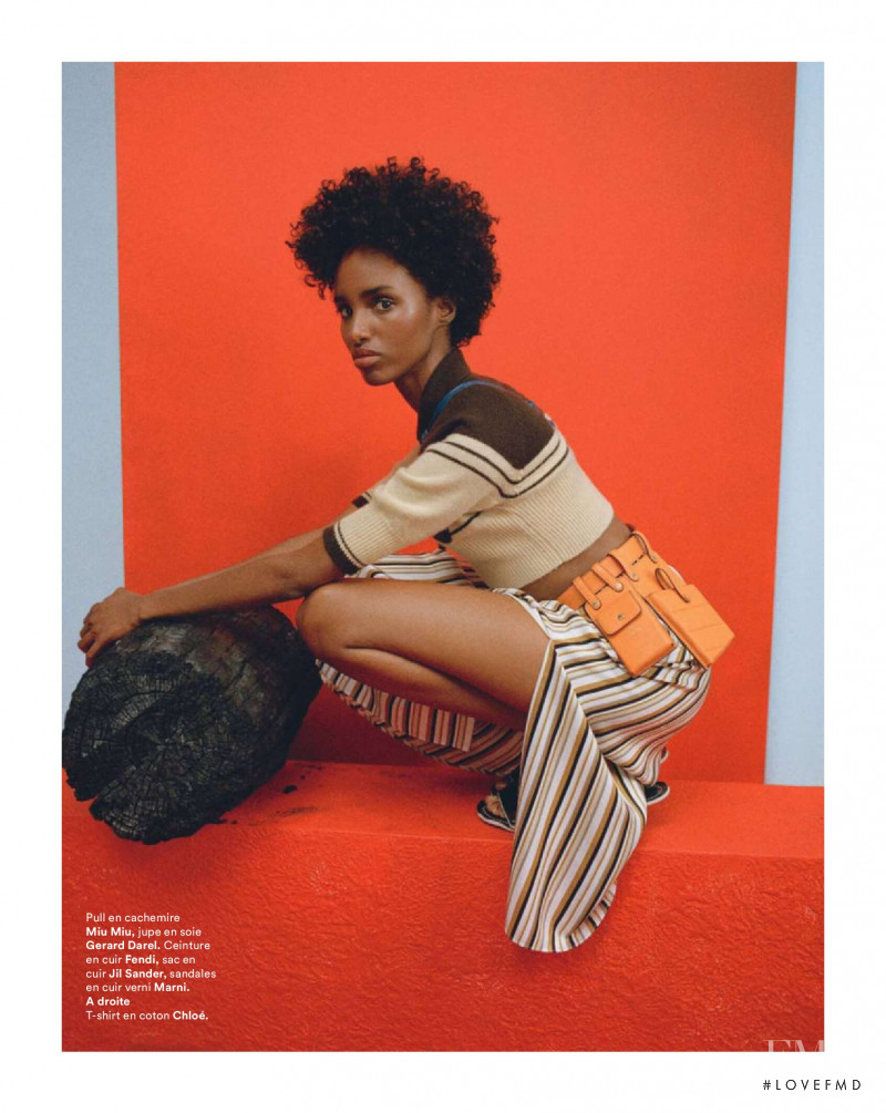 Bibi Abdulkadir featured in Vague de Couleurs, July 2019