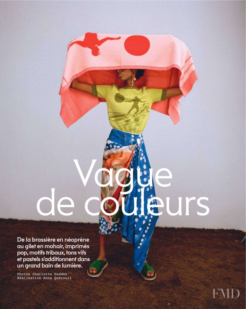 Bibi Abdulkadir featured in Vague de Couleurs, July 2019