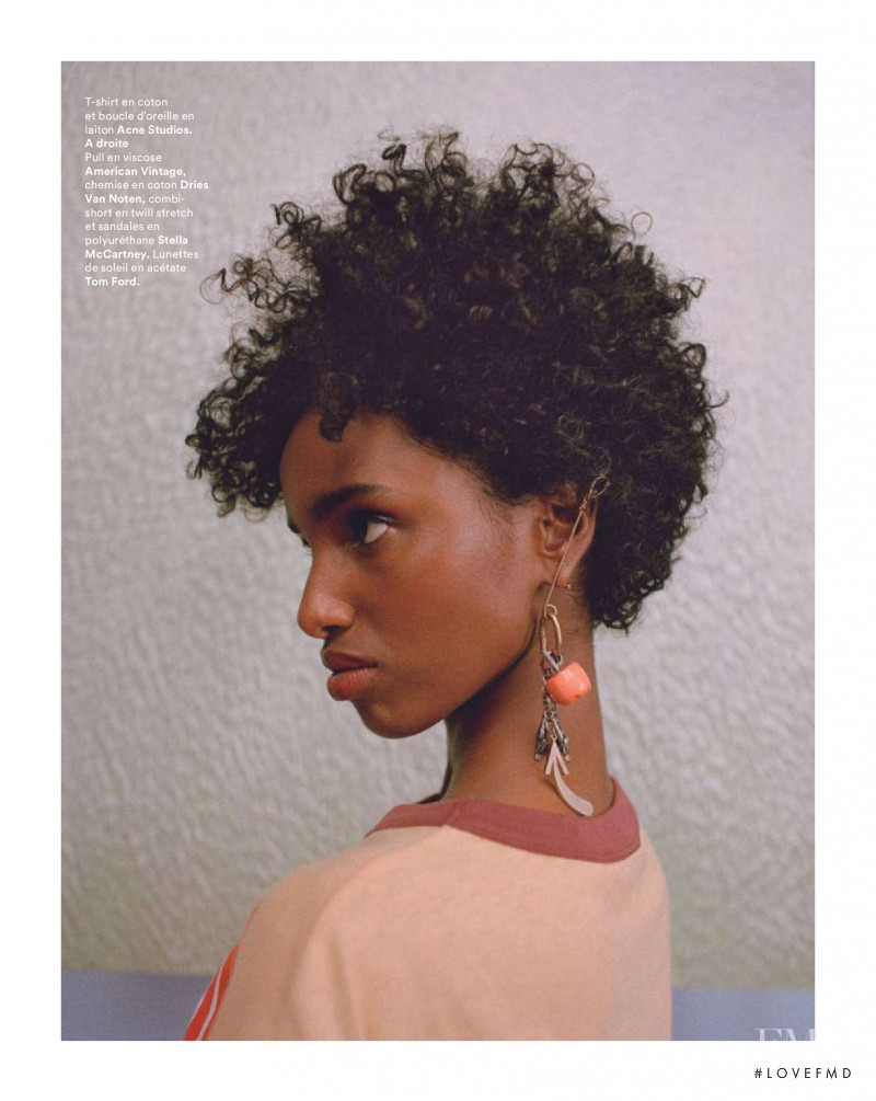 Bibi Abdulkadir featured in Vague de Couleurs, July 2019