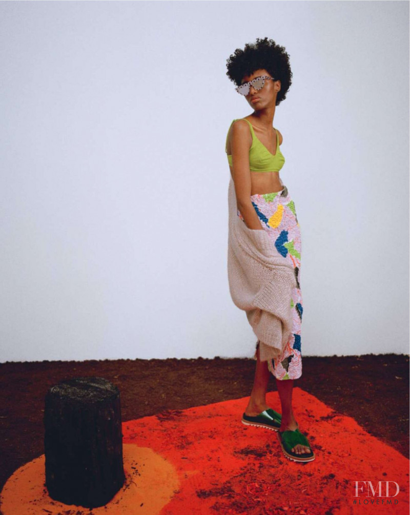 Bibi Abdulkadir featured in Vague de Couleurs, July 2019