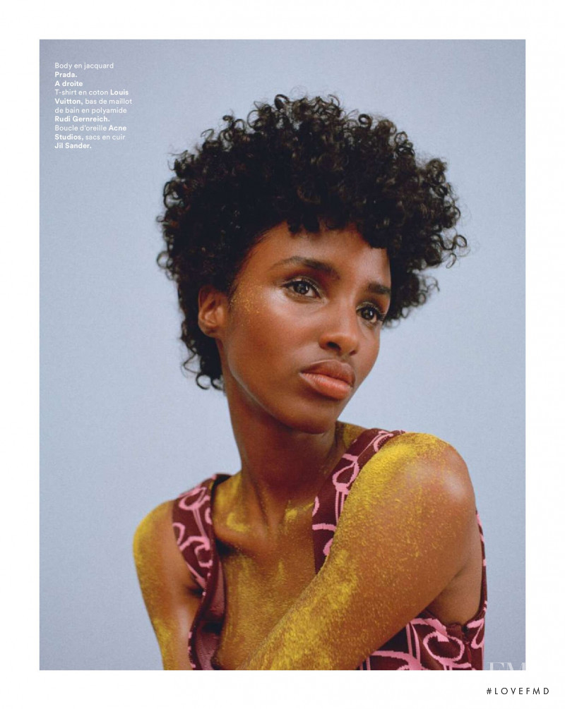 Bibi Abdulkadir featured in Vague de Couleurs, July 2019