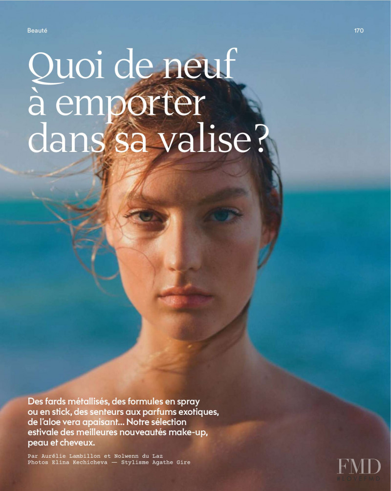 Susanne Knipper featured in Quoi de neuf à emporter dans sa valise ?, July 2019
