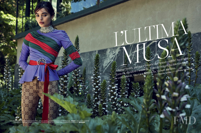 Solange Smith featured in L\'Ultima Musa, November 2021