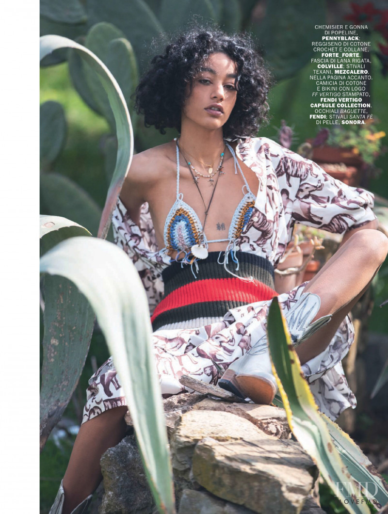 Damaris Goddrie featured in Nella Natura, June 2021