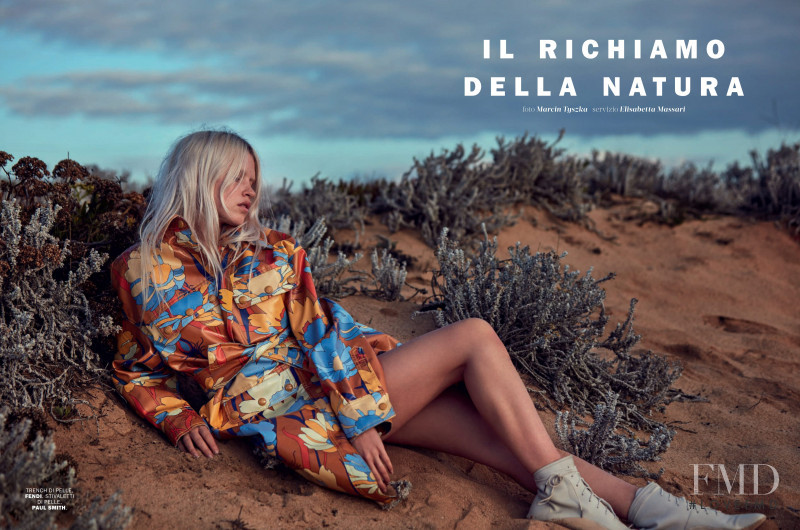 Anja Konstantinova featured in Il Richiamo Della Natura, March 2020