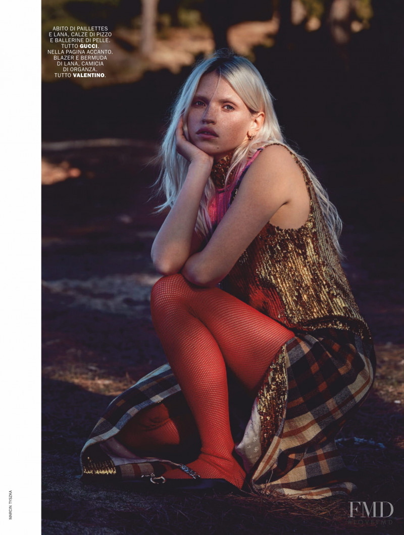 Anja Konstantinova featured in Il Richiamo Della Natura, March 2020