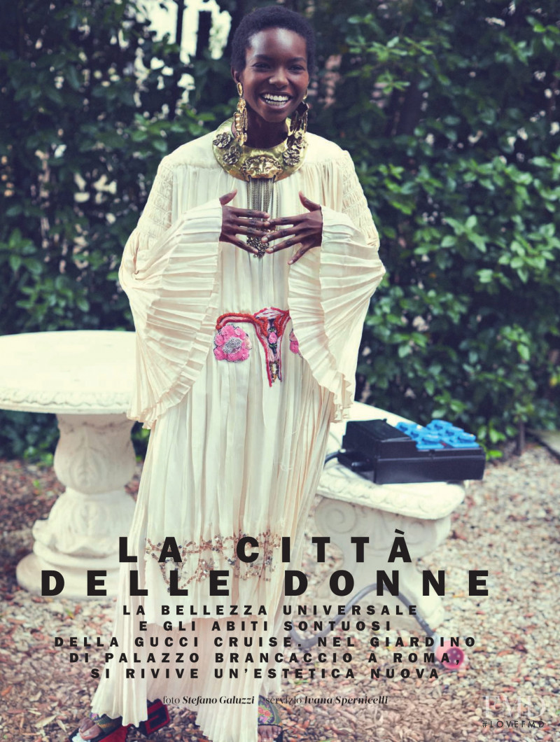 Vaquel Tyies featured in La Citta Delle Donne, December 2019