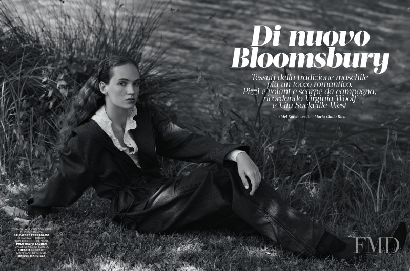 Adrienne Juliger featured in Di Nuovo Bloomsbury, October 2019