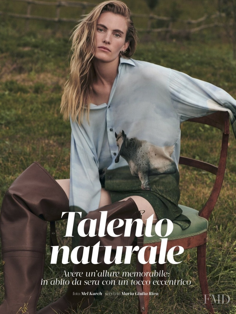 Emily Baker featured in Talento Naturale, January 2019