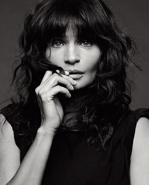 Helena Christensen featured in Marie Claire Likes, March 2017