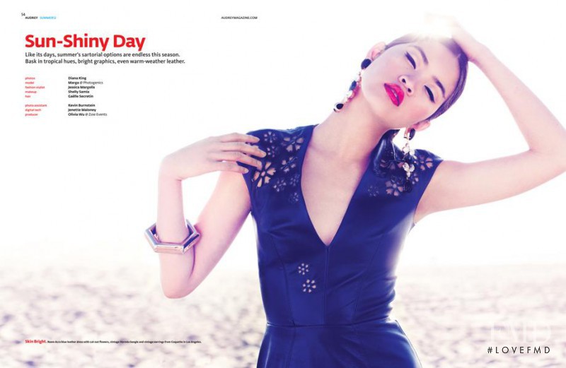 Marga Esquivel featured in Sun-Shiny Day, June 2012