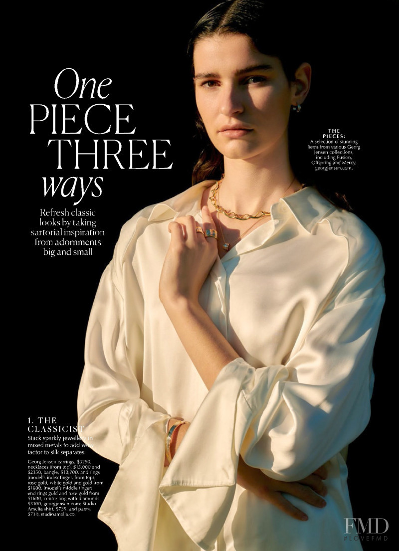 Madison Weik featured in One Piece Three Ways, November 2021