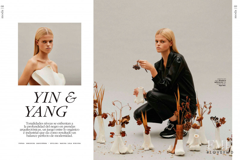 Daisy Huisman featured in Yin & Yang, December 2019