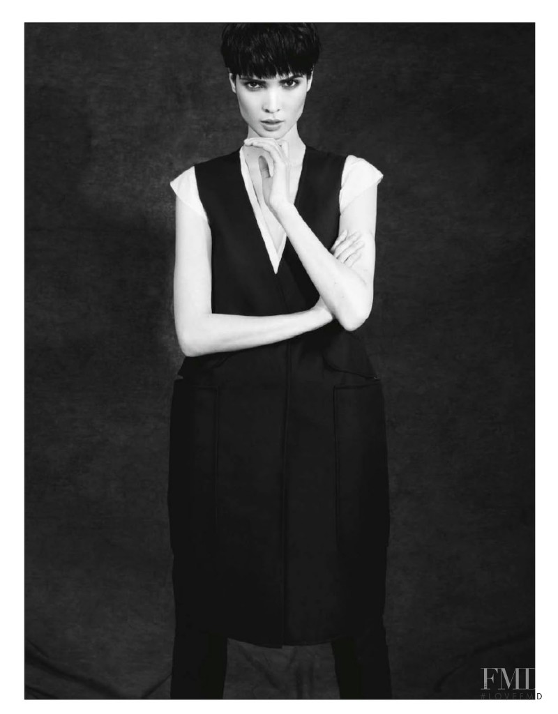 Hanaa Ben Abdesslem featured in Minimale Androgyne, March 2013