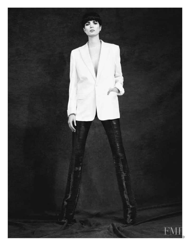 Hanaa Ben Abdesslem featured in Minimale Androgyne, March 2013