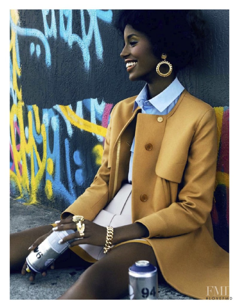 Senait Gidey featured in Pastel Paradise, March 2013