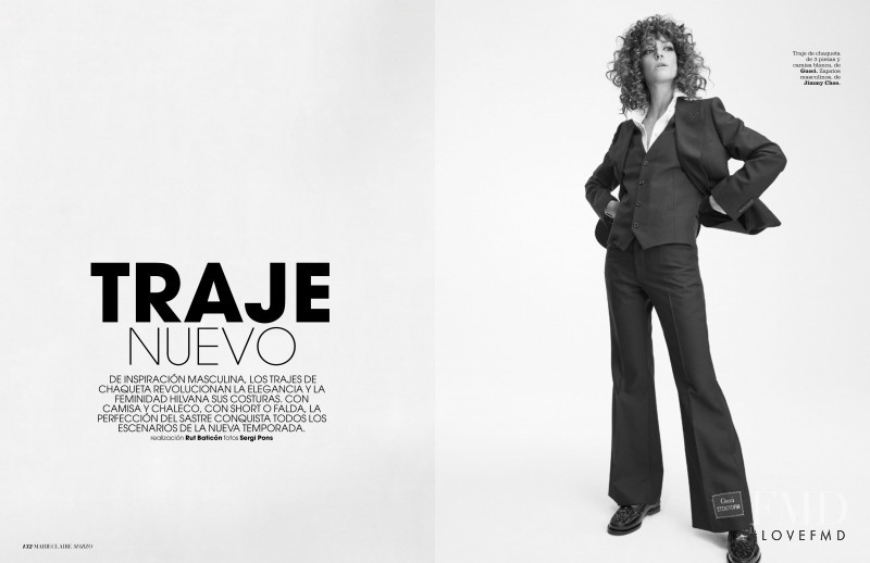 Marta Ortiz featured in Traje Nuevo, March 2020