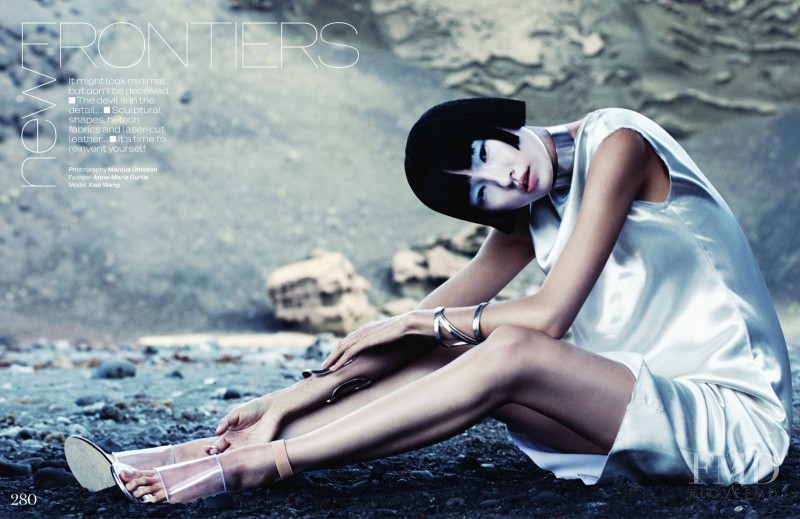 Xiao Wang featured in New Frontiers, March 2013