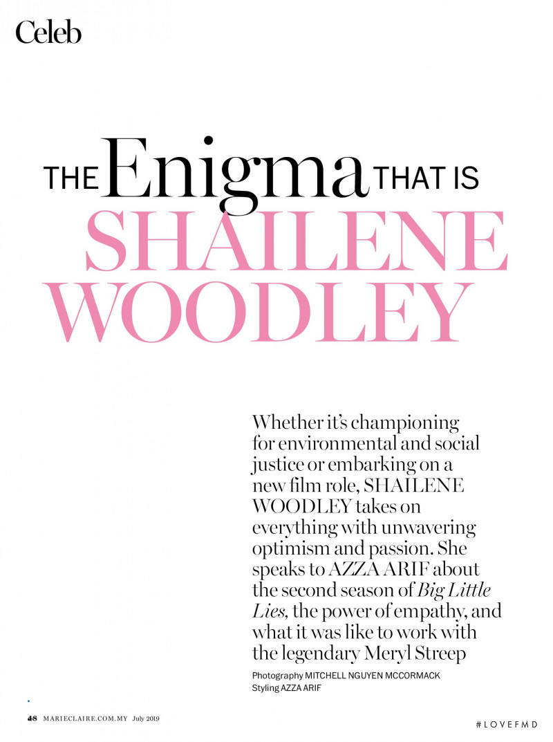 The Enigma That Is Shailene Woodley, July 2019